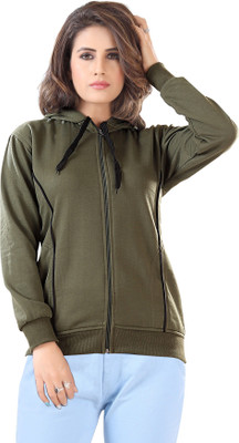 BAILEY SELLS Full Sleeve Solid Women Jacket