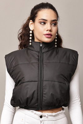 Tamina Sleeveless Solid Women Jacket