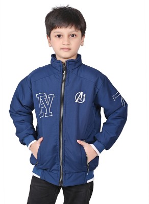 QB CLUB Full Sleeve Self Design Boys Jacket