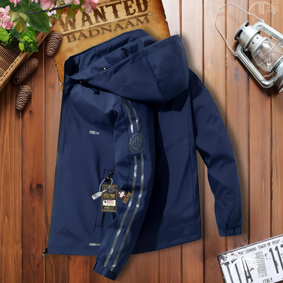 JAMMYandKAMMO Full Sleeve Solid, Striped Women Jacket