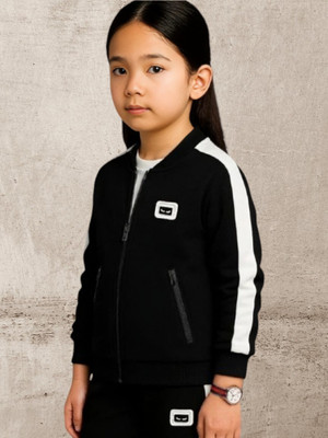 Shozuj Full Sleeve Striped Boys & Girls Jacket