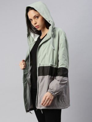 VOXATI Full Sleeve Colorblock Women Jacket