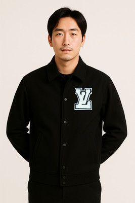 Damler Full Sleeve Solid, Applique Men Jacket