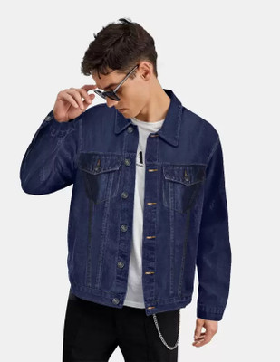 METRONAUT Full Sleeve Solid Men Denim Jacket