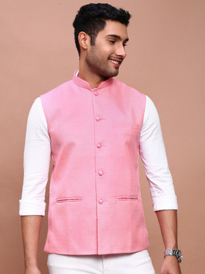 SHOWOFFFF Sleeveless Solid Men Jacket