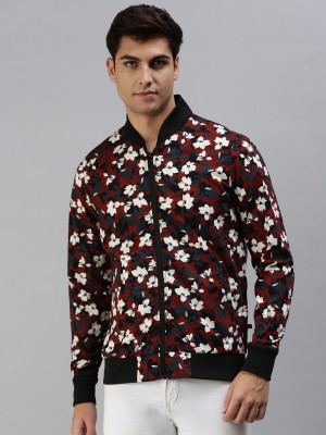 Veirdo Full Sleeve Floral Print Men Jacket