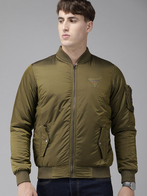 Spykar Full Sleeve Solid Men Jacket