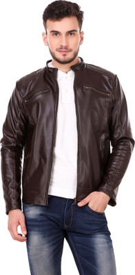 Reksans Full Sleeve Solid Men Jacket