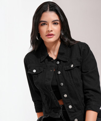 Tokyo Talkies 3/4th Sleeve Solid Women Jacket