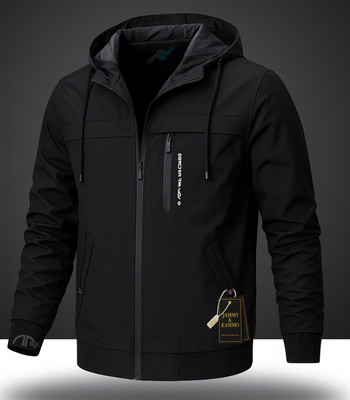 Jammy & Kammo Full Sleeve Solid Men Jacket