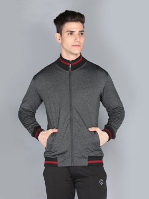 CHKOKKO Full Sleeve Self Design Men Jacket
