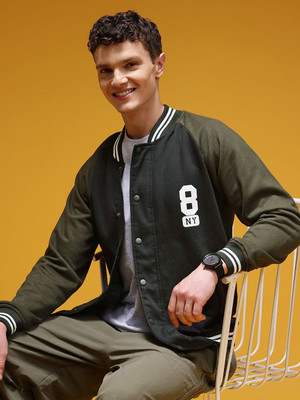 HERE&NOW Full Sleeve Printed Men Jacket