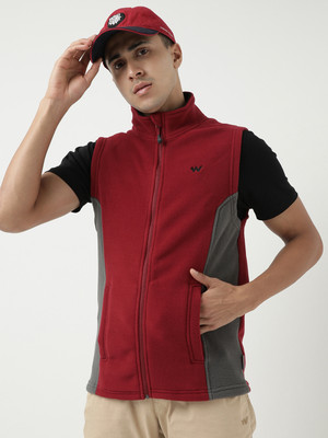 Wildcraft Sleeveless Colorblock Men Jacket