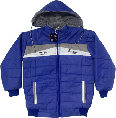 official club Full Sleeve Colorblock Boys Jacket