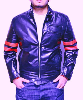 Rozebee Full Sleeve Solid, Striped Men Jacket