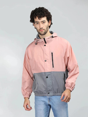 CHKOKKO Full Sleeve Colorblock Men Jacket