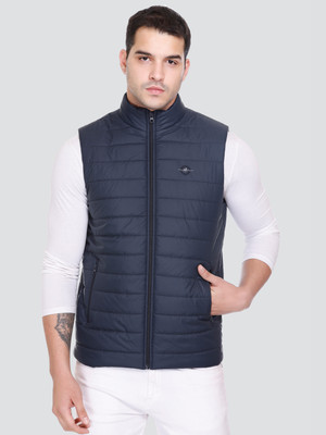 Rare Times Sleeveless Solid Men Jacket