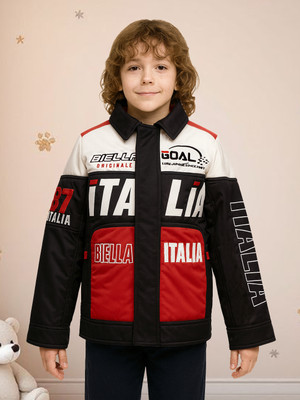LURE JUNIOR Full Sleeve Printed Boys Jacket