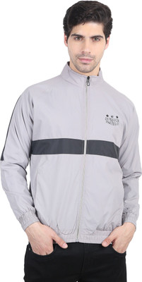 Xohy Full Sleeve Striped Men Jacket