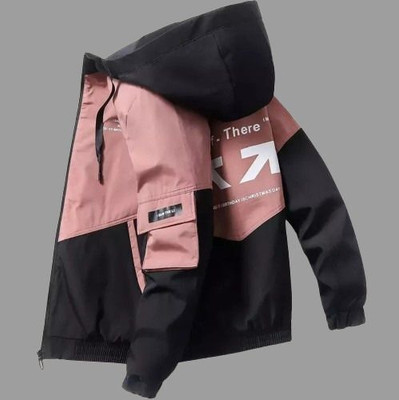 PESCHET Full Sleeve Printed, Colorblock Men Jacket