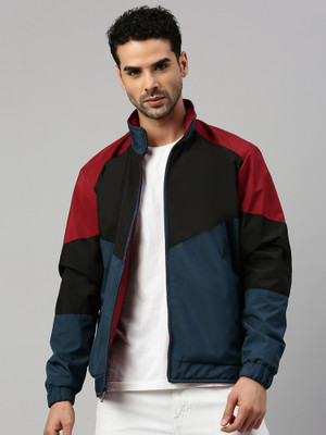 VOXATI Full Sleeve Colorblock Men Jacket
