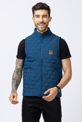 LEXCOT Sleeveless Solid Men Jacket