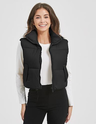 Yes Fashion Sleeveless Solid Women Jacket