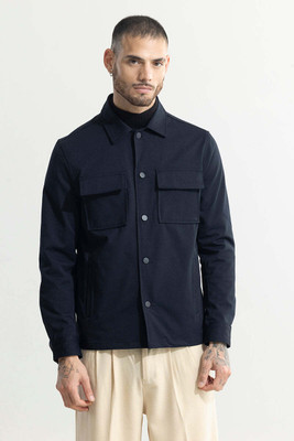 Snitch Full Sleeve Solid Men Jacket