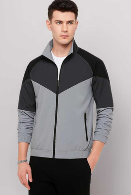 lapataclub Full Sleeve Colorblock Men Jacket