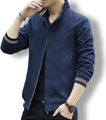 Azmani Full Sleeve Solid Men Jacket