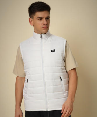 ZEPPI Sleeveless Solid Men Jacket