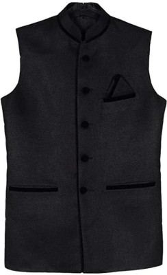 YOUTH ROBE Sleeveless Solid Men Jacket