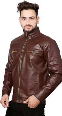 reksans trend Full Sleeve Self Design Men Jacket