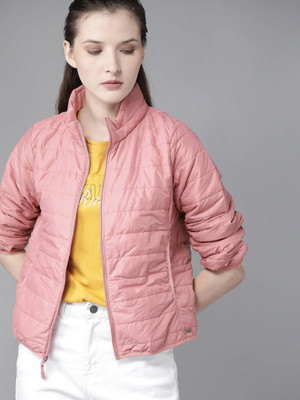 Roadster 3/4th Sleeve Solid Women Jacket