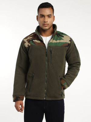 MOUNTMILLER Full Sleeve Camouflage Men Jacket