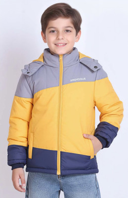 PROVOGUE Full Sleeve Colorblock Boys Jacket