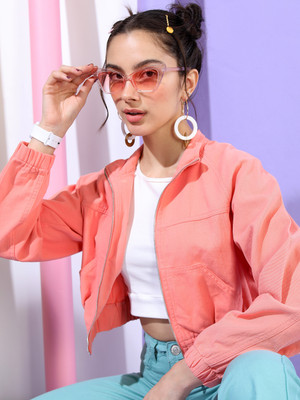 Tokyo Talkies Full Sleeve Solid Women Jacket