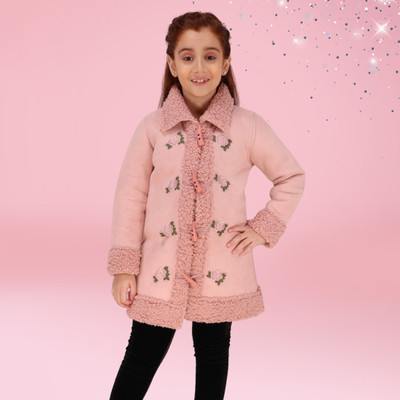 Cutecumber Full Sleeve Solid Girls Jacket