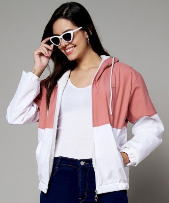 eWools Full Sleeve Colorblock Women Jacket