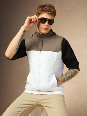 Dennis Lingo Sleeveless Colorblock Men Jacket