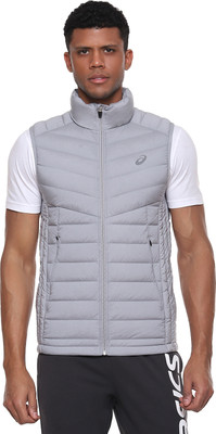 Asics Sleeveless Solid Men Jacket
