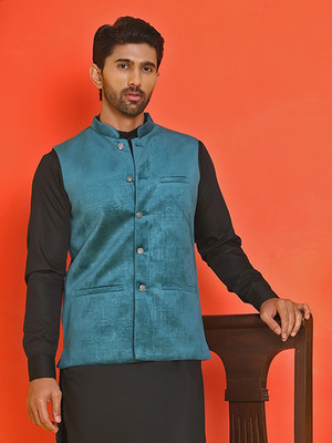 ANOUK Sleeveless Solid Men Jacket