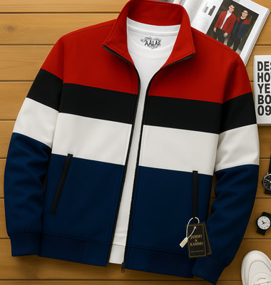 Jammy & Kammo Full Sleeve Colorblock Men Jacket