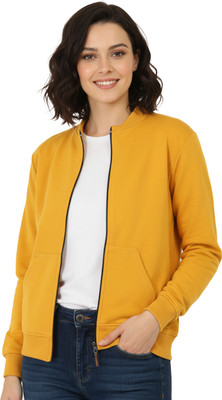 Leotude Full Sleeve Solid Women Jacket