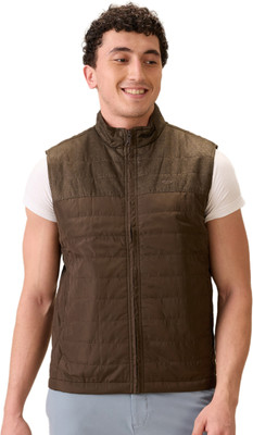 COLORPLUS Sleeveless Solid Men Jacket