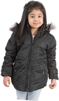 Burdy Full Sleeve Solid Girls Jacket