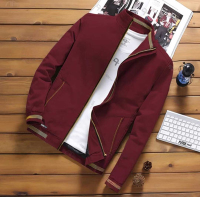 BUGRASI TRADERS Full Sleeve Solid Men Jacket