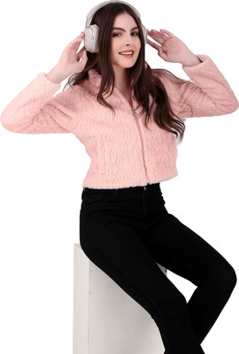 BRAZO Full Sleeve Self Design Women Jacket