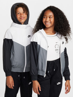 NIKE Full Sleeve Colorblock Boys & Girls Jacket