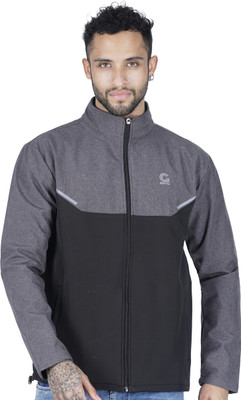 GOTO Full Sleeve Printed, Colorblock Men Jacket